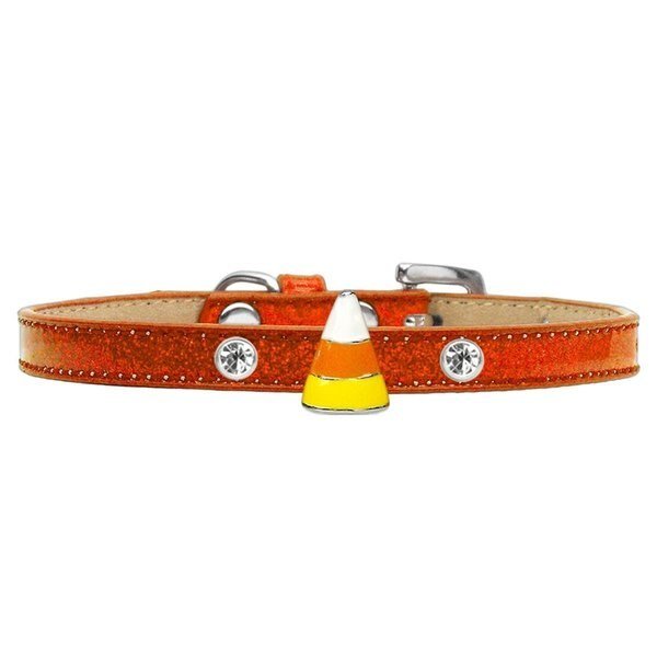 Candy Corn Charm Dog CollarOrange Ice Cream Size 16, Pet Pal, Mfr#: PE767138